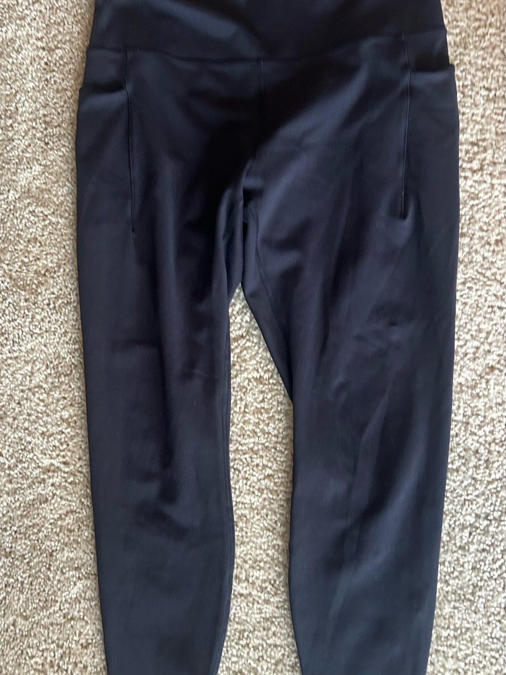 Women’s Black Spyder Leggings with Pockets